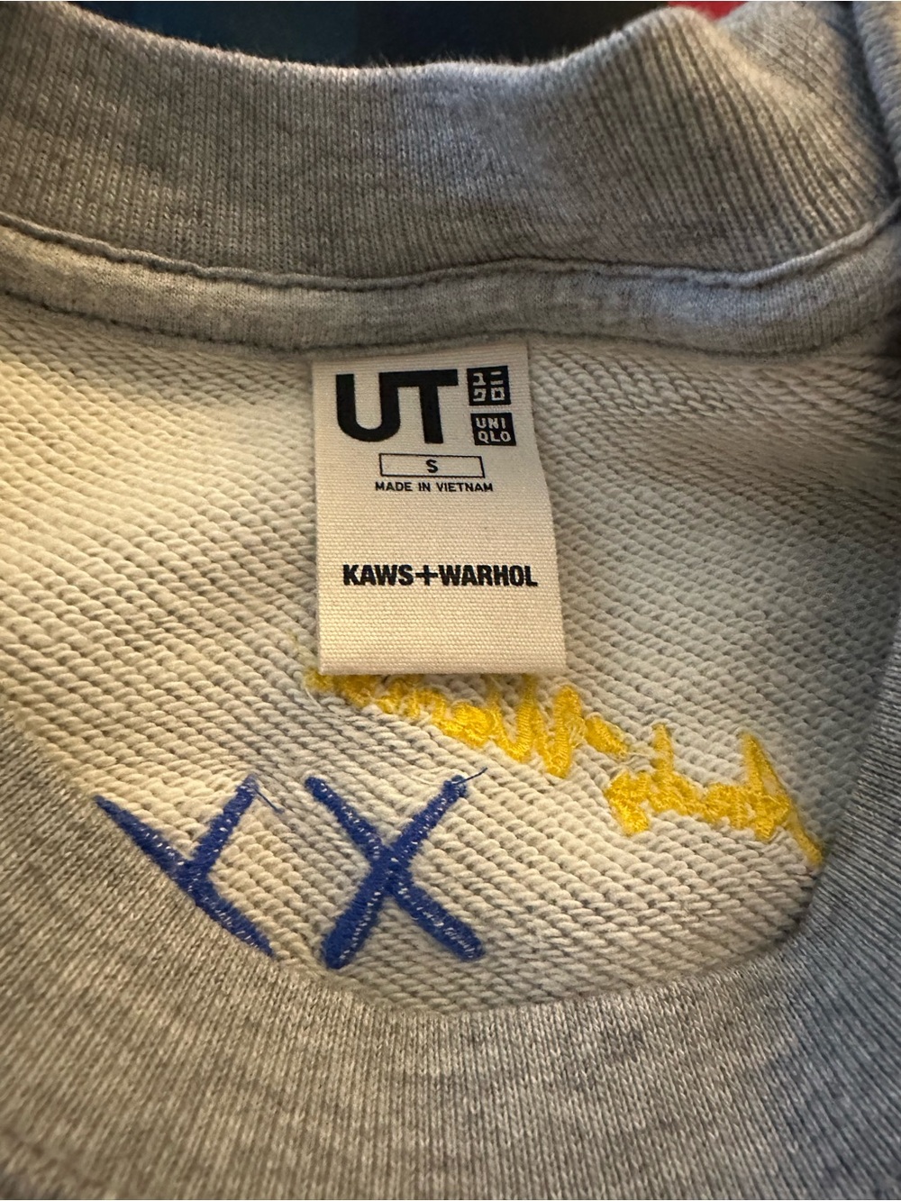 KAWS X Andy Warhol Sweatshirt from Japan - Picture 3 of 3